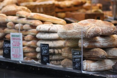 Bread on sale at a market