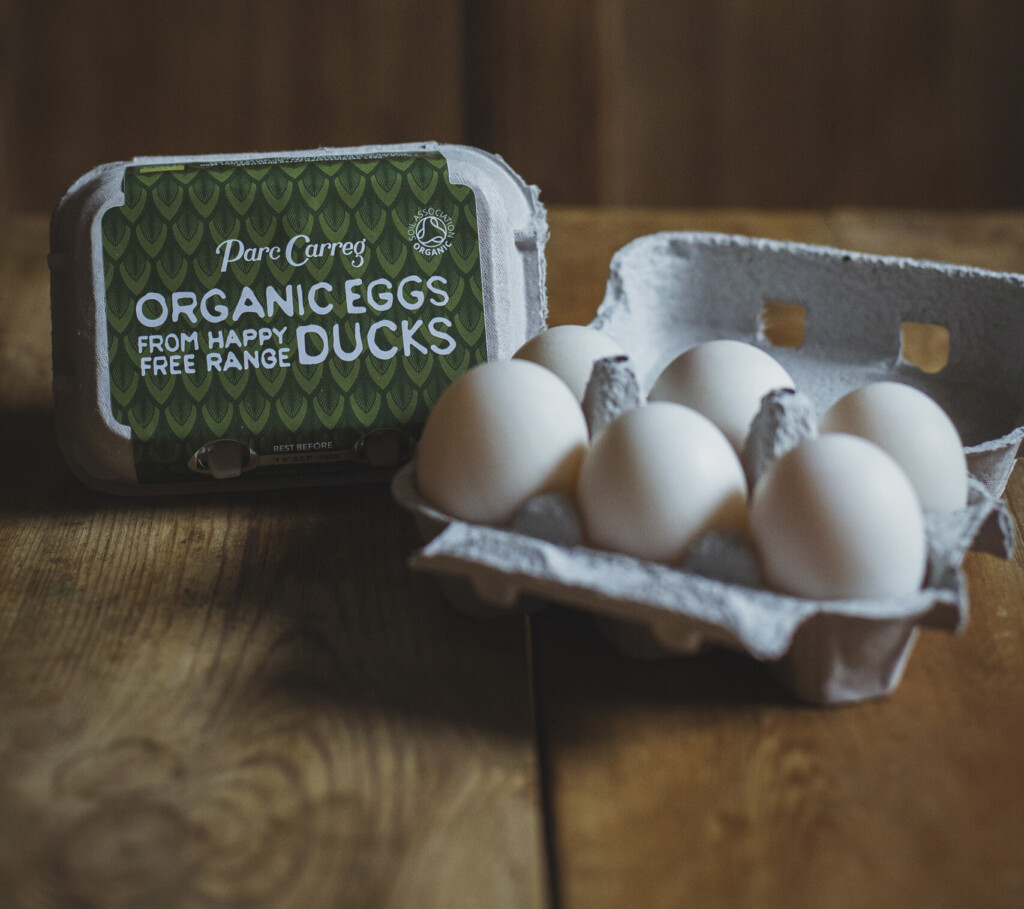 Parc Carreg organic duck eggs (Photo by: Heather Birnie)