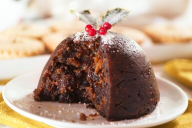 christmas pudding by Getty images