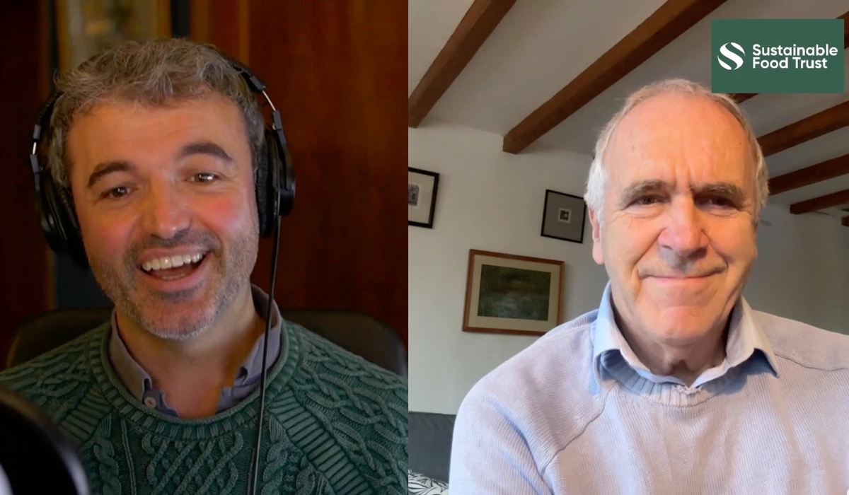 Patrick Holden and Stuart Oates. Screenshot from episode 1